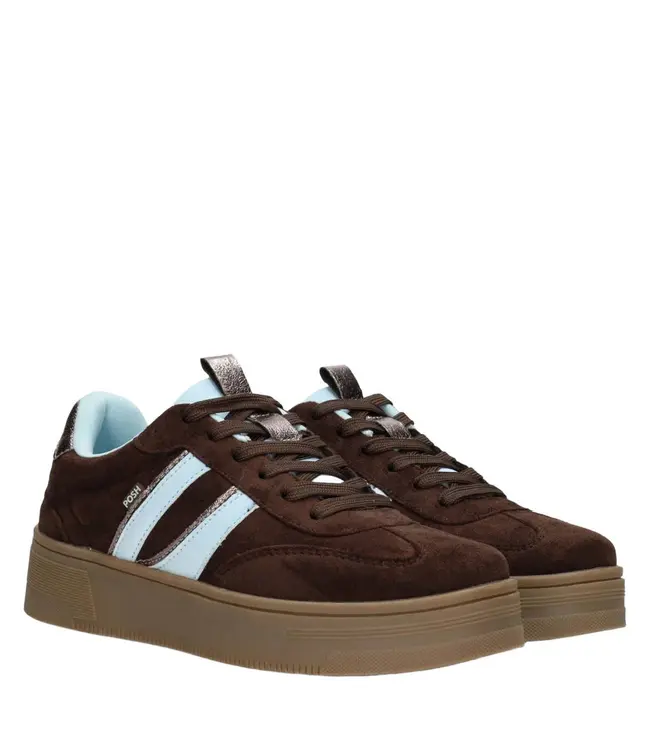 POELMAN SNEAKERS (BRUIN COMBI)