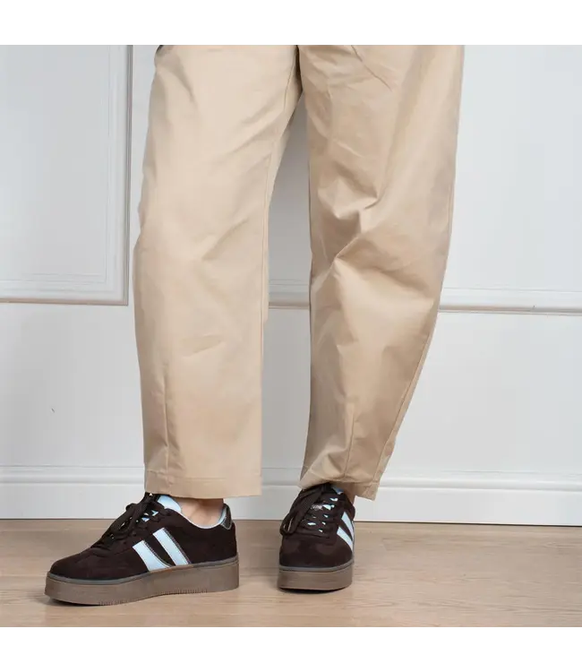 POELMAN SNEAKERS (BRUIN COMBI)