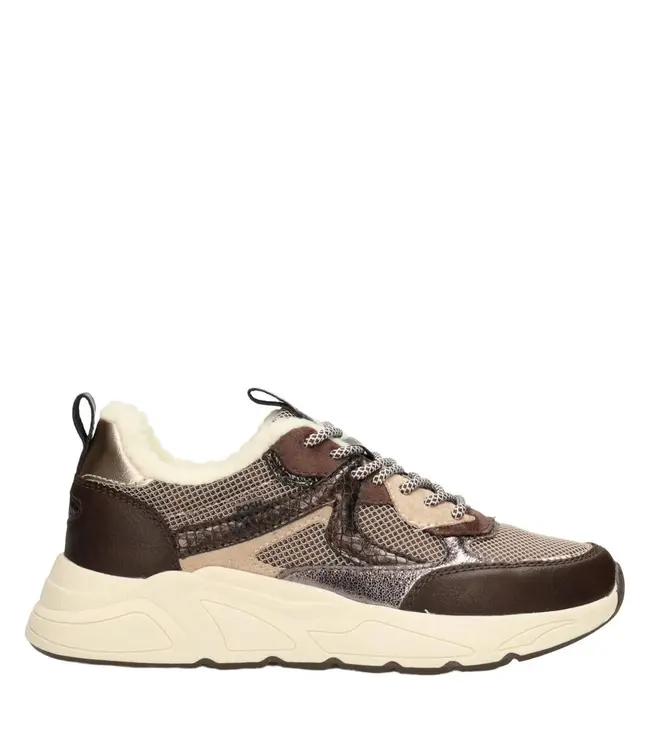 POELMAN SNEAKERS (BRUIN COMBI)