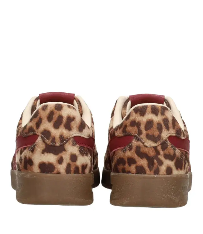POELMAN SNEAKERS (ROOD COMBI)
