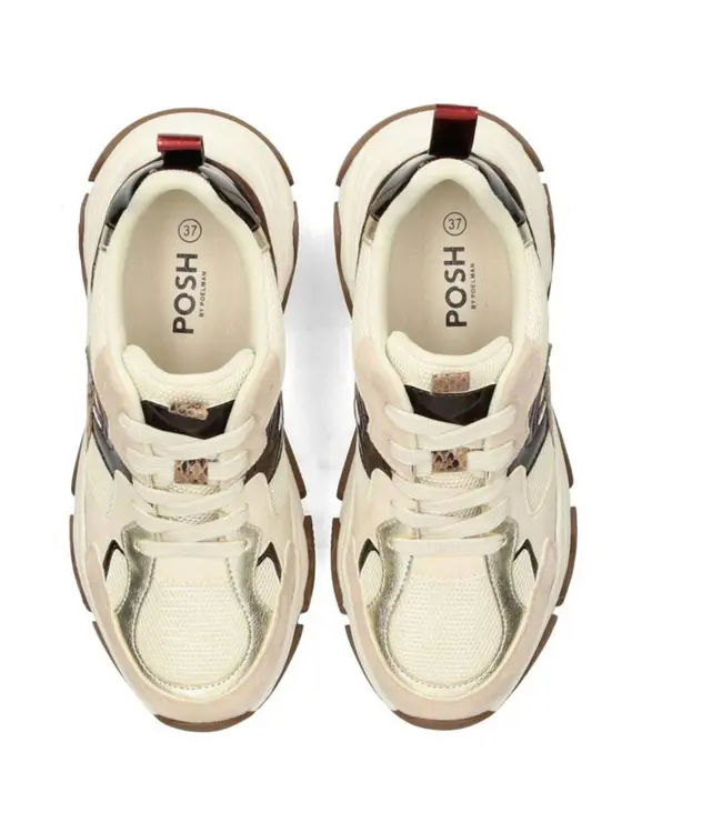 POELMAN SNEAKERS (BEIGE COMBI)