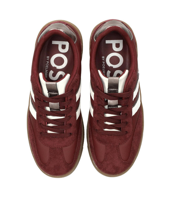 POELMAN SNEAKERS (BORDEAUX)