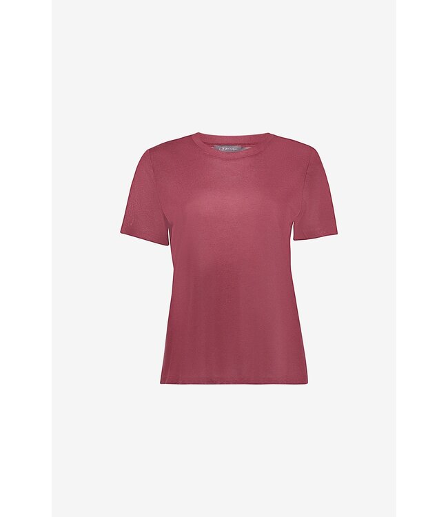 GEISHA T-SHIRT (BORDEAUX)