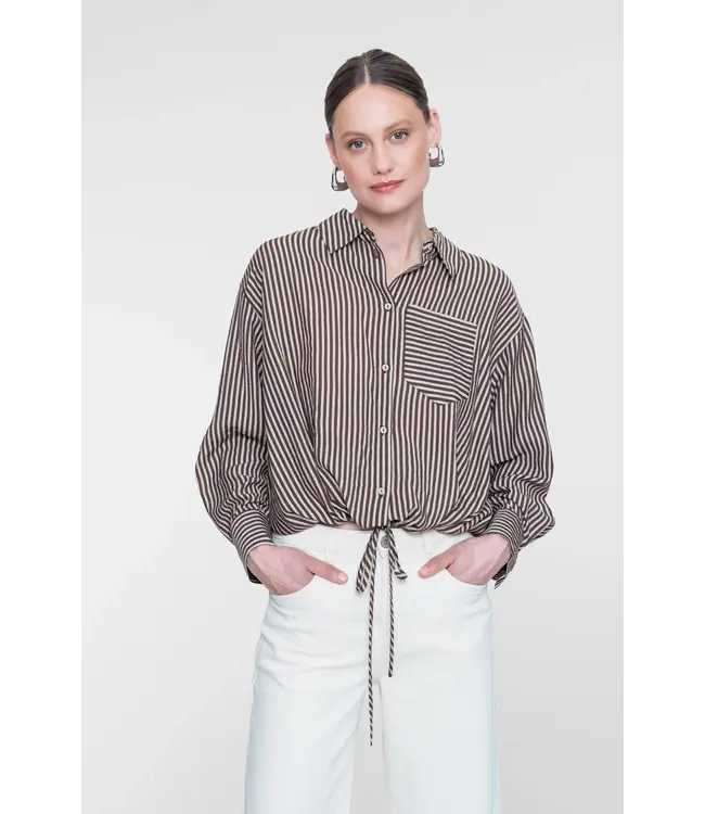 GEISHA BLOUSE (BRUIN COMBI)