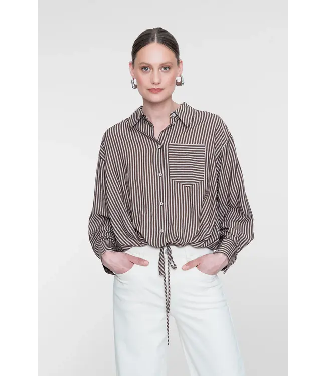 GEISHA BLOUSE (BRUIN COMBI)