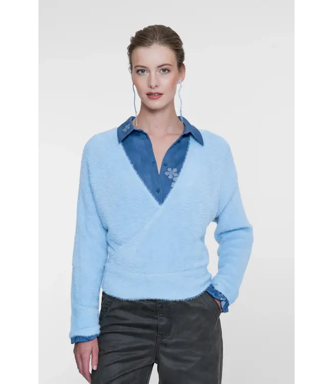 GEISHA TRUI (BLAUW)