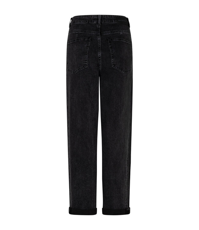 RED BUTTON BROEK (ZWART)