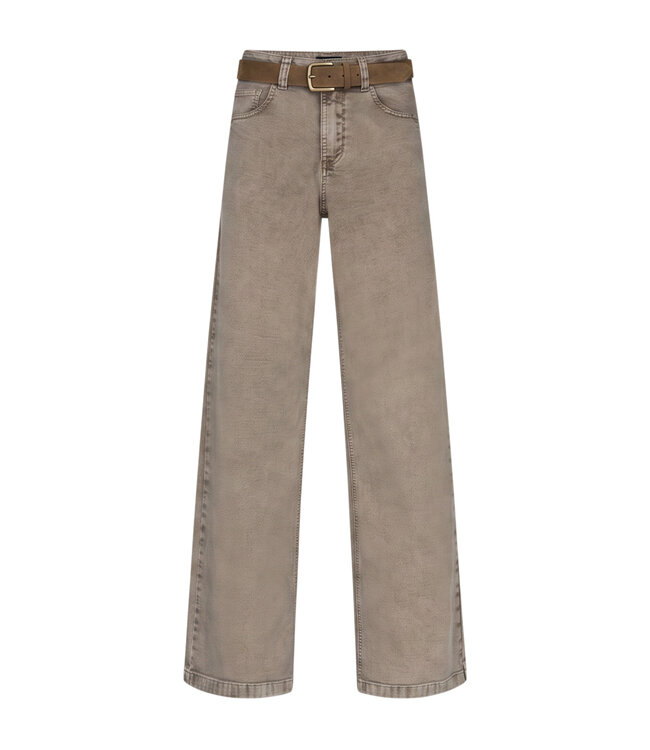 RED BUTTON BROEK (TAUPE)