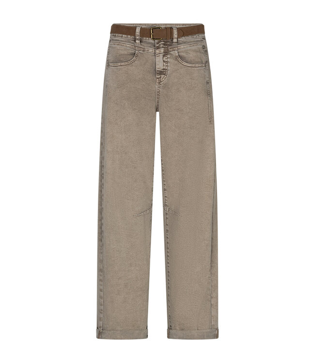 RED BUTTON BROEK (TAUPE)