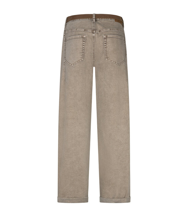 RED BUTTON BROEK (TAUPE)