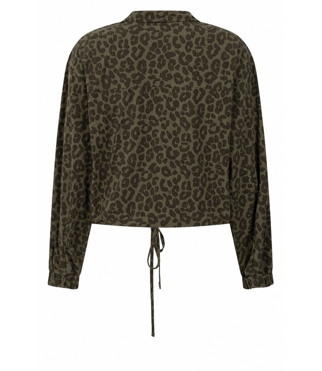 ZOSO BLOUSE (GROEN COMBI)