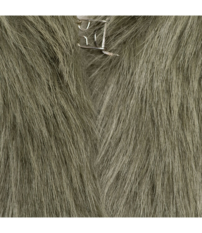 &CO WOMAN GILET (DONKER GROEN)