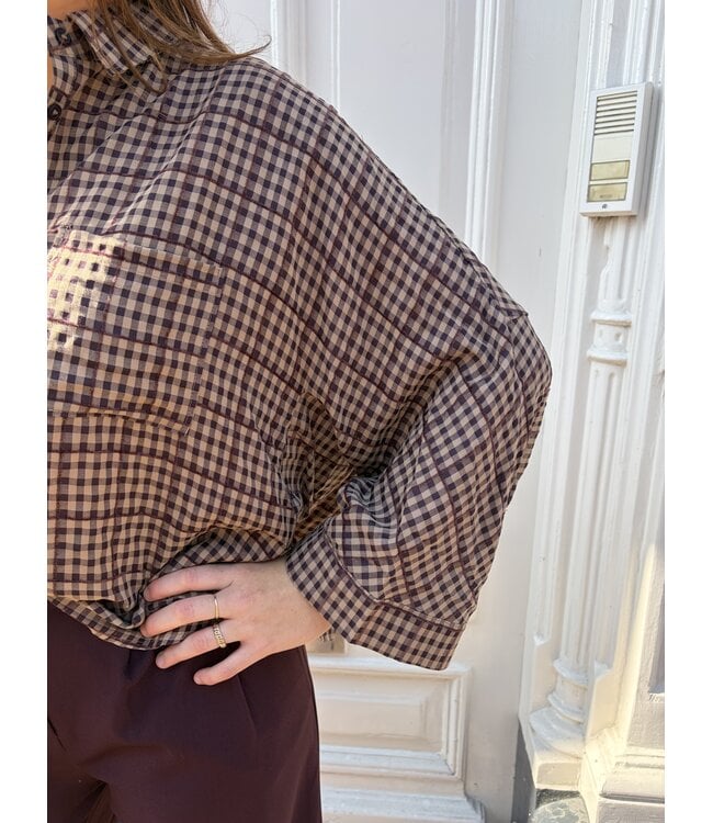 MITCH BLOUSE (BRUIN COMBI)