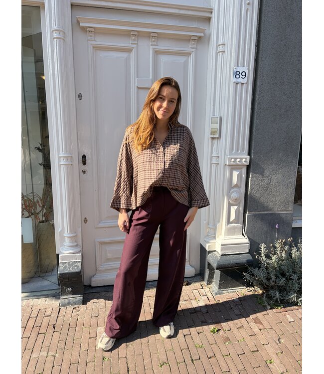 MITCH BLOUSE (BRUIN COMBI)