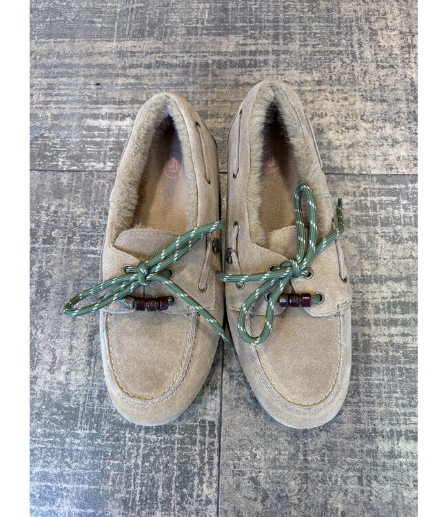 SHOECOLATE LOAFERS (TAUPE)