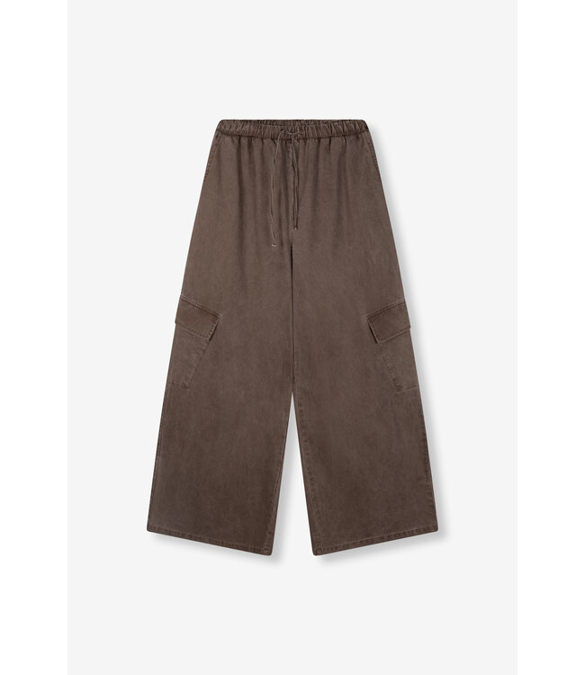 REFINED BROEK (BRUIN)