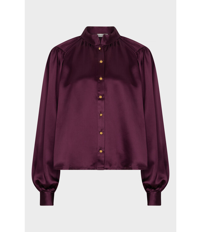 AMAYA BLOUSE (BORDEAUX)