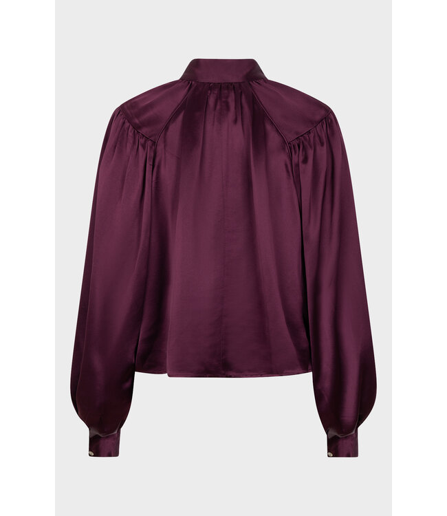AMAYA BLOUSE (BORDEAUX)