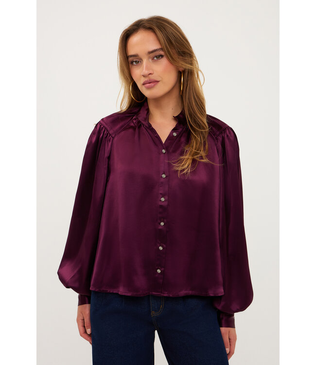 AMAYA BLOUSE (BORDEAUX)