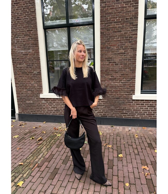 MITCH BROEK (ZWART)