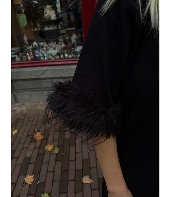 ICHI TOP (ZWART)