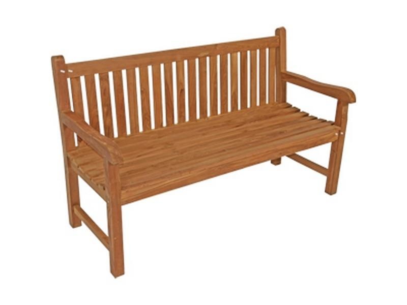 Lesli Living Tuinbank 2-zits | 130cm | Teakhout