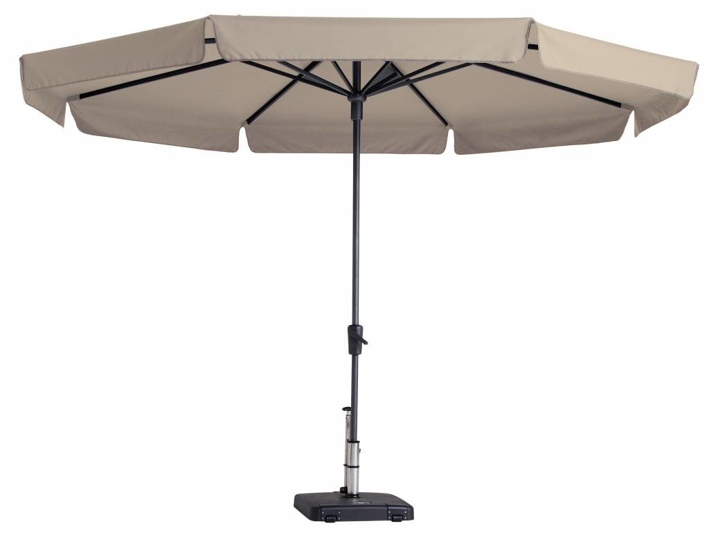 Madison Madison Parasol | Syros Luxe Round | Ecru | ∅350cm