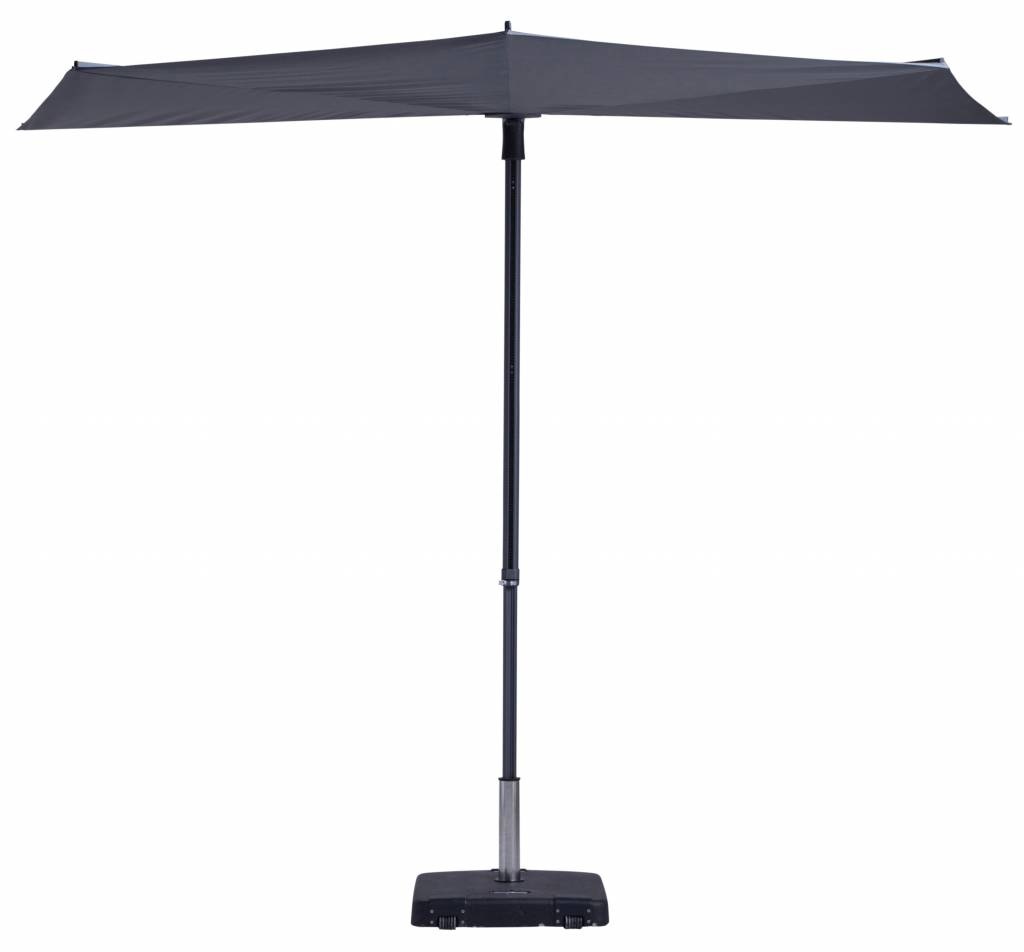 Madison Madison Parasol | Sun Wave | Grey | 270x150cm