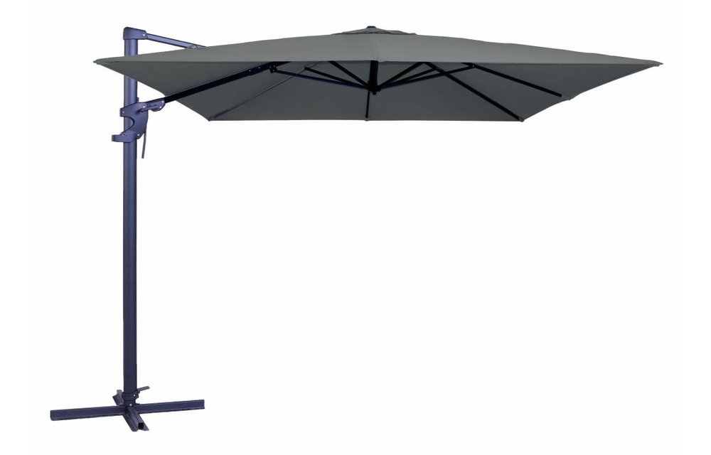 Madison Parasol | Monaco Flex II | Grey | 300x300cm