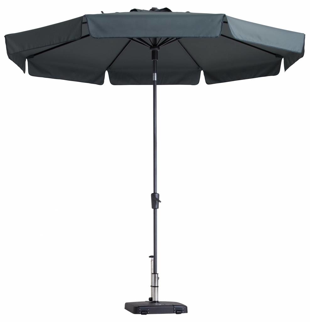 Madison Madison Parasol | Flores Luxe | Grey | ∅300cm
