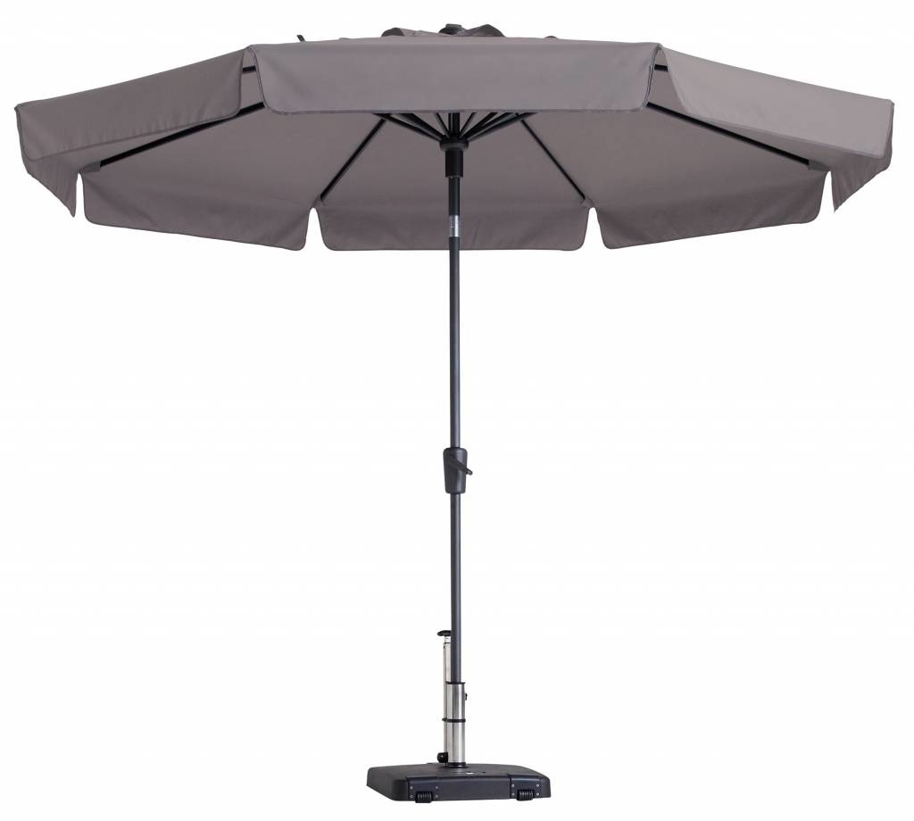 Madison Madison Parasol | Flores Luxe | Taupe | ∅300cm