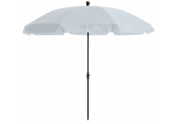 Madison Parasol | Las Palmas Round | Off White | ∅200cm