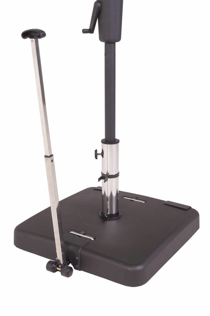 Madison Madison Parasol | Delos Luxe | Grey | 300x200cm