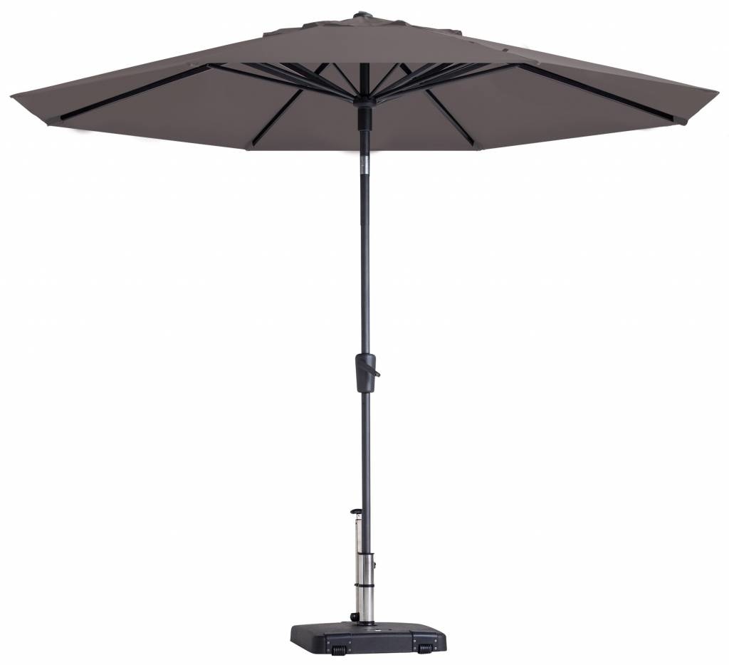 Madison Madison Parasol | Paros Luxe Round | Taupe | ∅300cm