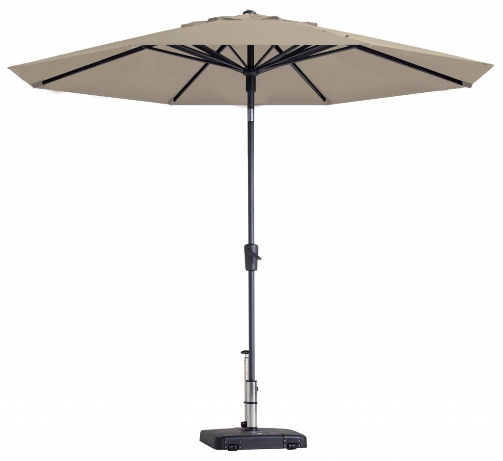 Madison Madison Parasol | Paros Luxe Round | Ecru | ∅300cm