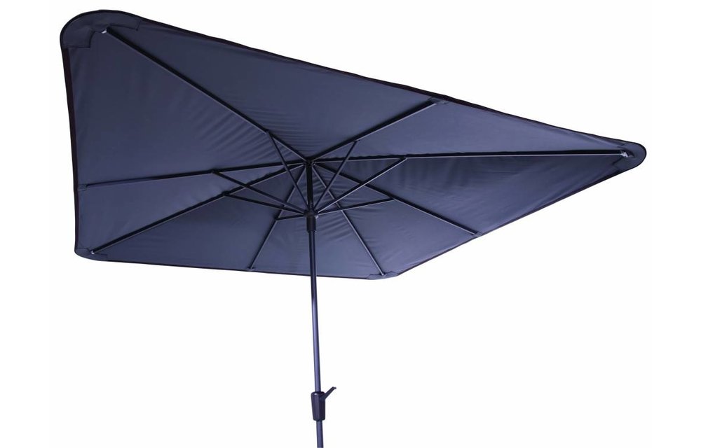 Madison Parasol | Round Corner | Grey | 280x280cm