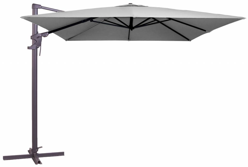 Madison Madison Parasol | Monaco Flex II | Light Grey | 300x300cm