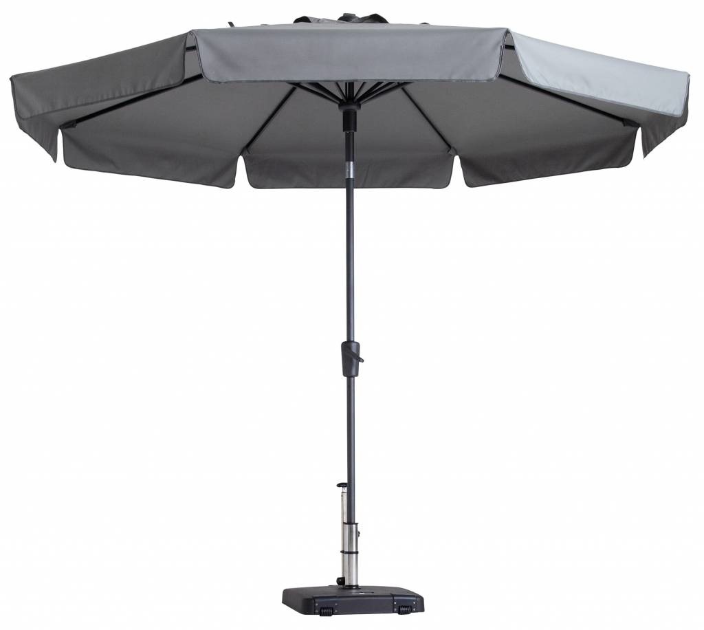 Madison Madison Parasol | Flores Luxe | Light Grey | ∅300cm