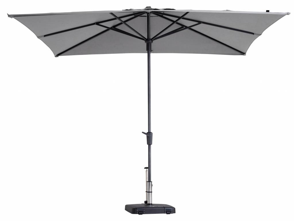 Madison Madison Parasol | Syros Luxe Square | Light Grey | 280x280cm