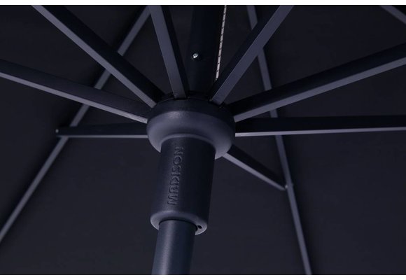 Madison Parasol | Paros Luxe Round | Brick Red | ∅300cm