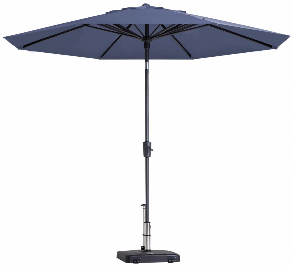 Madison Madison Parasol | Paros Luxe Round | Safier Blue | ∅300cm