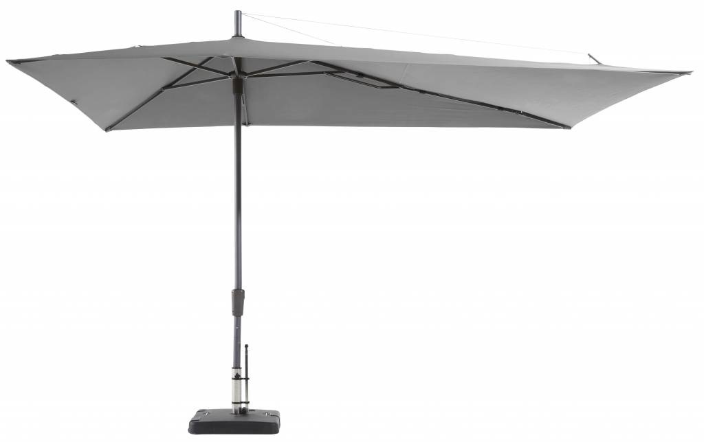 Madison Madison Parasol | Asymetric Sideway | Light Grey | 220x360cm