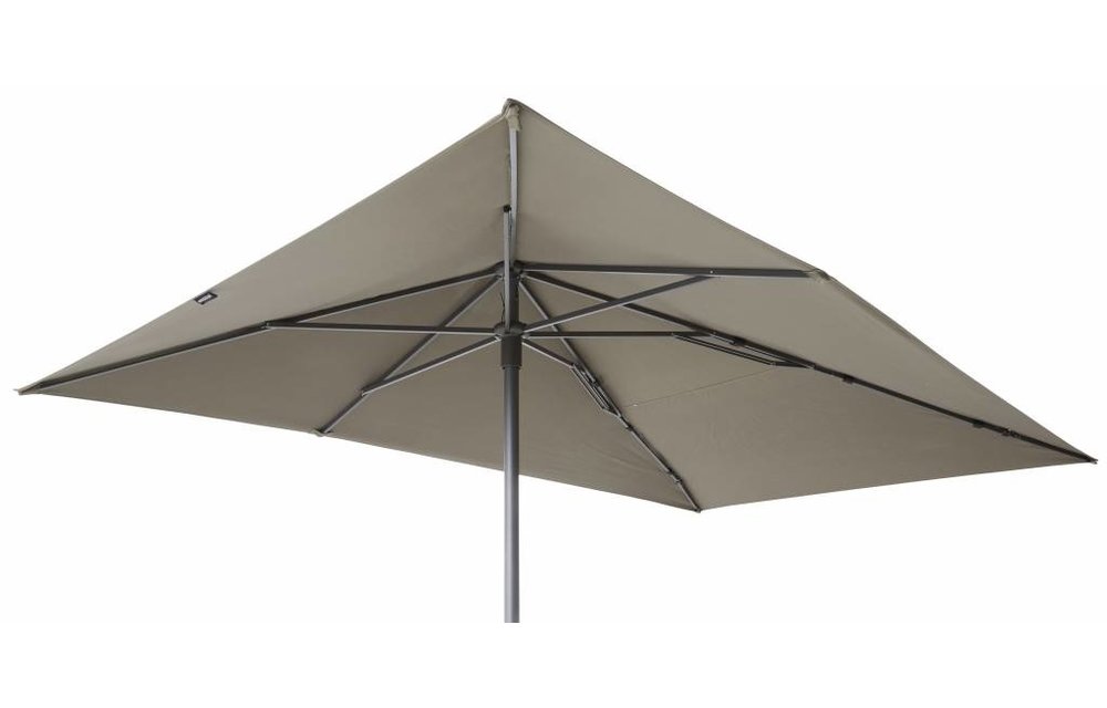 Madison Parasol | Asymetric Sideway | Light Grey | 220x360cm