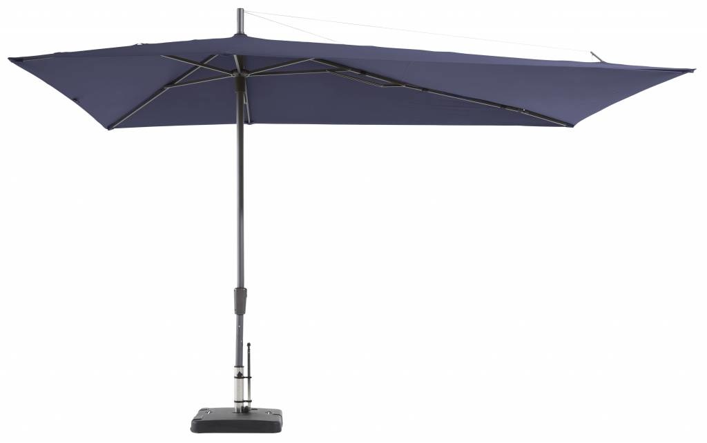 Madison Madison Parasol | Asymetric Sideway | Safier Blue | 220x360cm