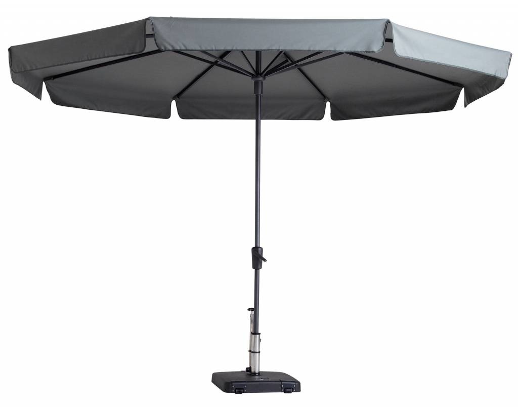 Madison Madison Parasol | Syros Luxe Round | Light Grey | ∅350cm