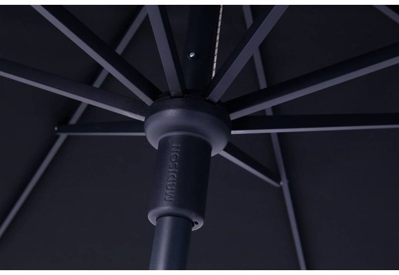 Madison Parasol | Syros Luxe Round | Light Grey | ∅350cm