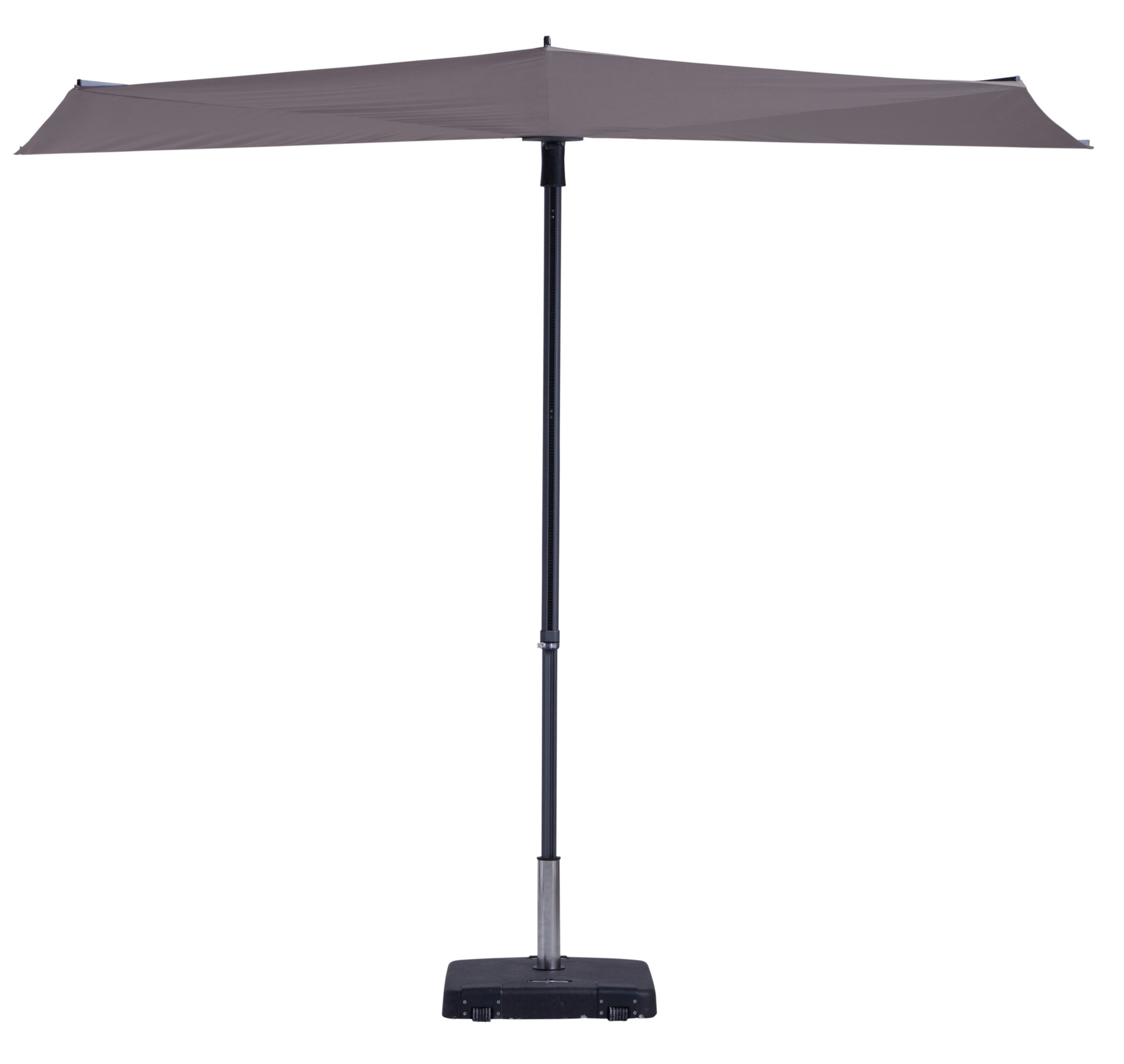 Madison Madison Parasol | Sun Wave | Taupe | 270x150cm