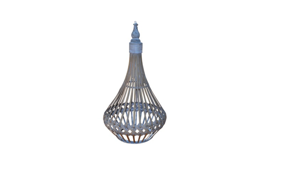 Windlicht India ø39x74cm | Naturel | Lesli Living