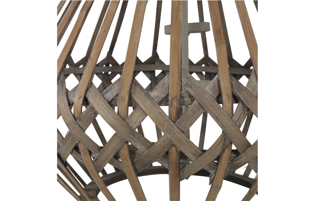 Windlicht India ø39x74cm | Naturel | Lesli Living