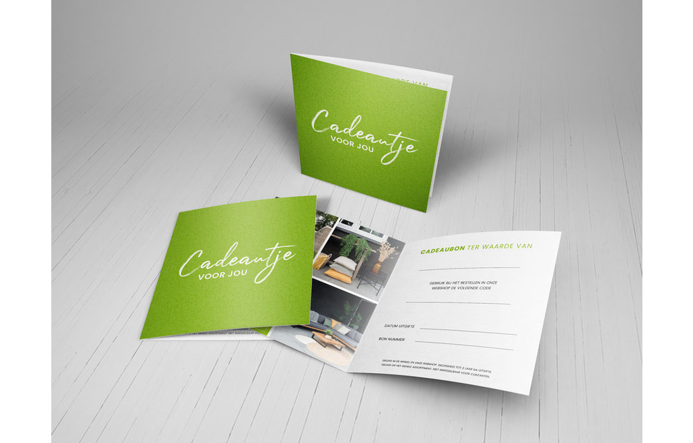 Cadeaubon 4 Seizoenen Tuinmeubelen | t.w.v. €200,-